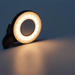 Kompakte LED-Handylampe mit Magnetbefestigung und 3 Helligkeitsstufen