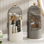 360° Rotating Makeup Brush Organizer