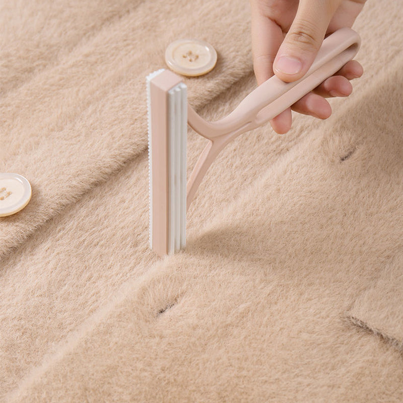 Double-sided manual hair remover
