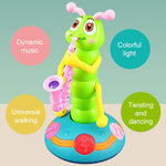 Creative Music Toy: Electronic Caterpillar Saxophone for Kids