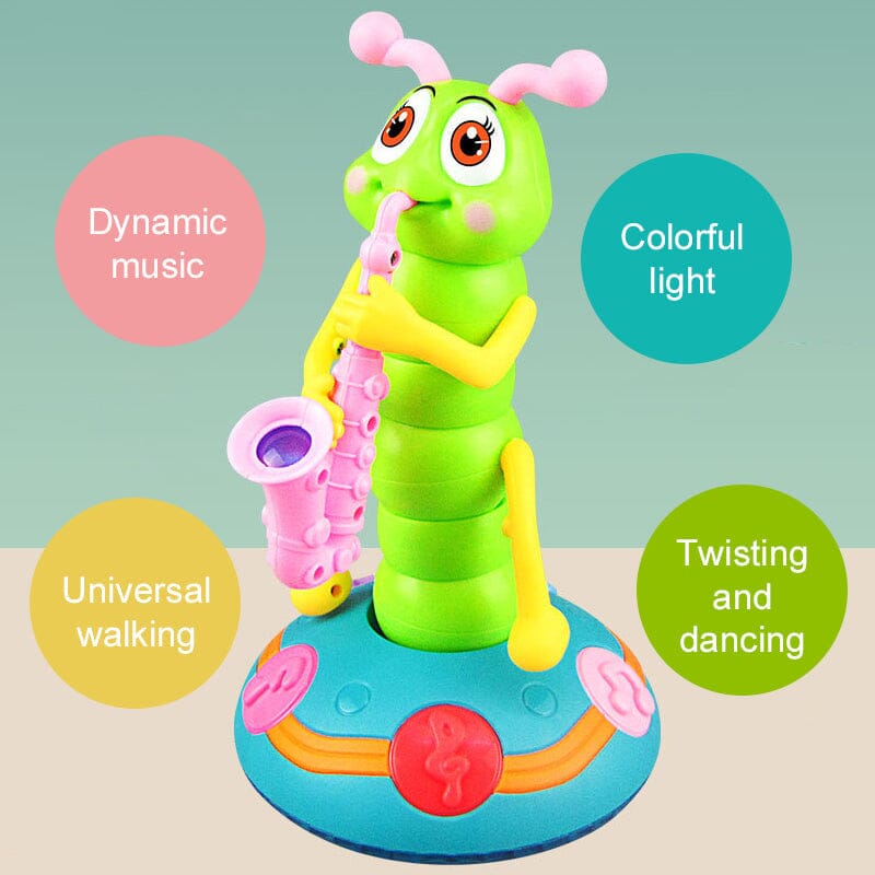 Creative Music Toy: Electronic Caterpillar Saxophone for Kids
