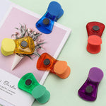 Colorful Magnetic Food Bag Clips (6 Pieces)