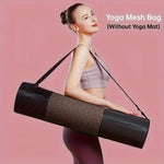 Aktive Yoga-Matten-Tasche für den modernen Lebensstil – Schwarz