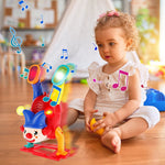 Electric Handstand Clown Toy with Lights and Music