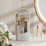 360° Rotating Makeup Brush Organizer