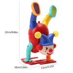 Electric Handstand Clown Toy with Lights and Music