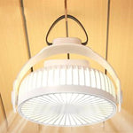 Air Enchantment | 2-in-1 Rechargeable Portable Desk and Wall Fan with Night Light