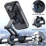 Wasserdichte Halterung mit 15W USB-Ladefunktion für Fahrräder