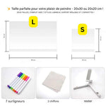 LED Drawing Board – Reusable Writing Tablet with Light Pen