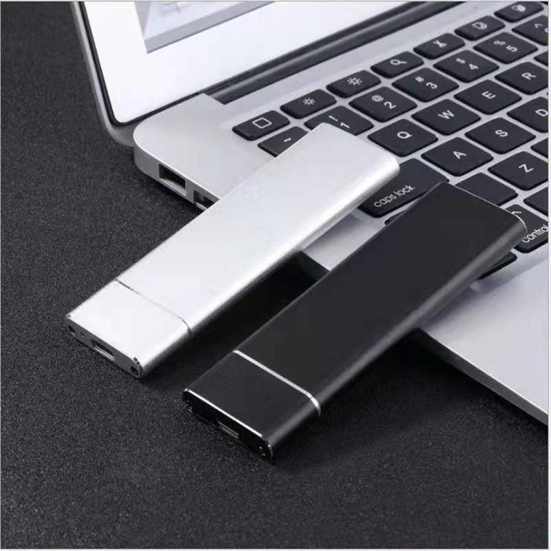 External 8TB SSD with USB 3.1 and aluminum casing