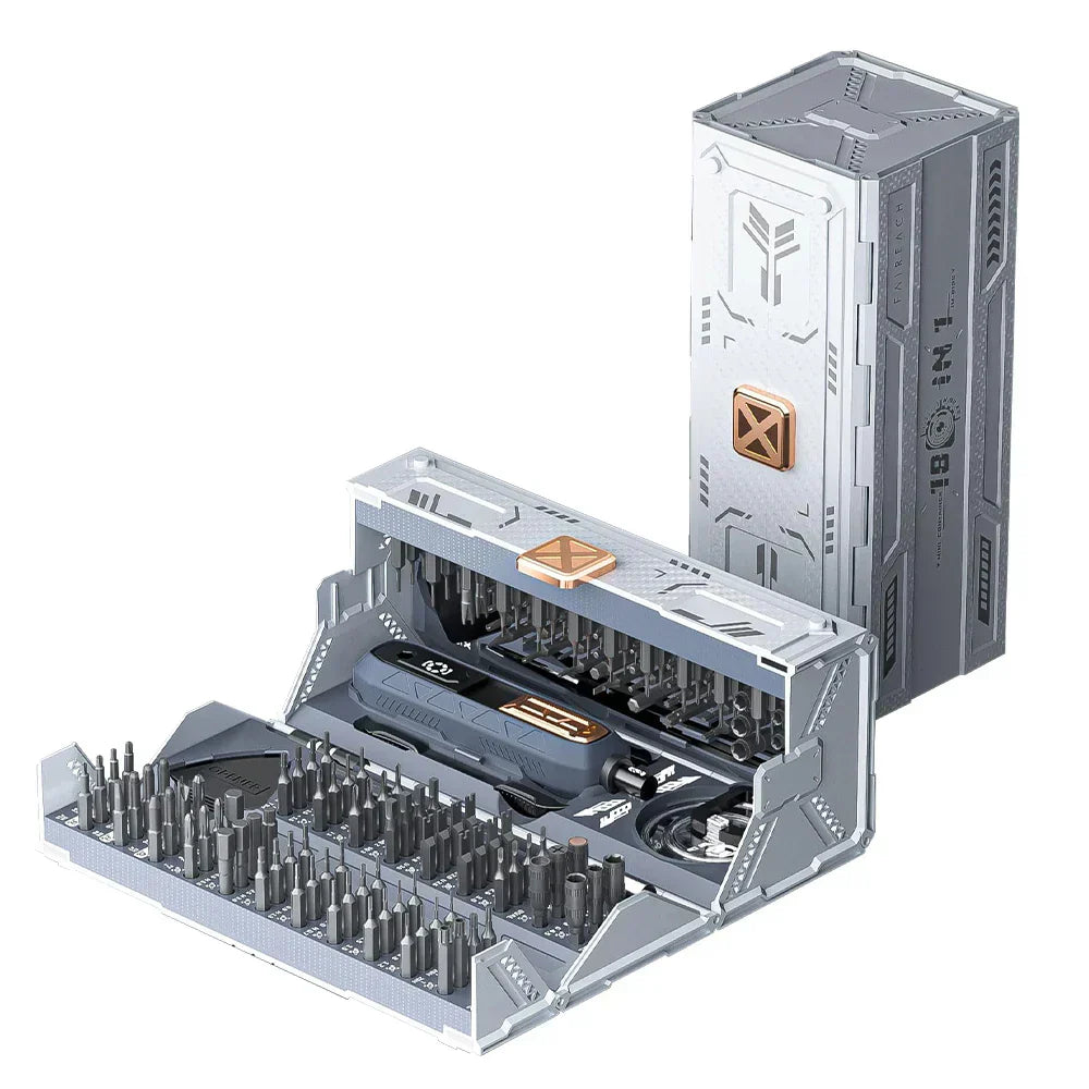 Präzisions-Werkzeugset mit 180 Bits | Vielseitiges Reparaturset für Heimwerker