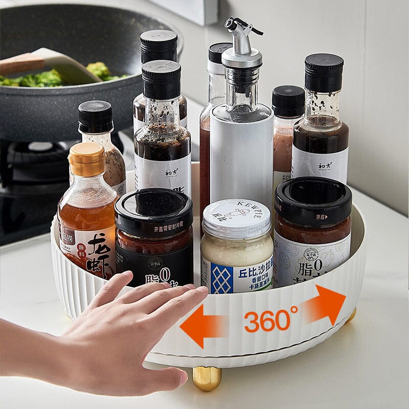 360° Drehbarer Organizer für Flaschen und Dosen
