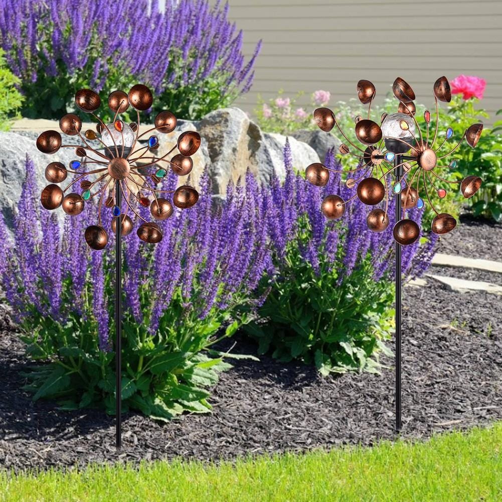 Colorful Garden Whirl - Bring Movement and Light into Your Outdoor Space
