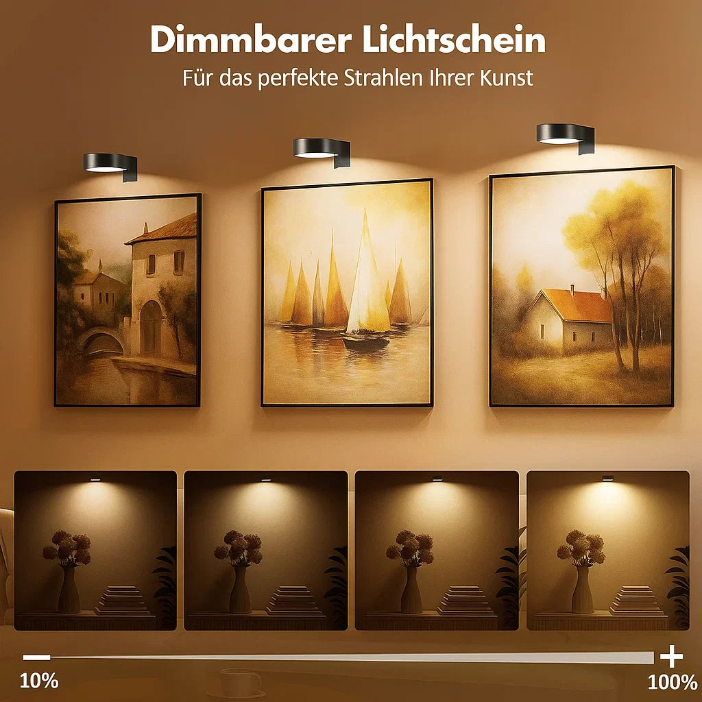 Transform your pictures into works of art – Cordless Gallery Lighting