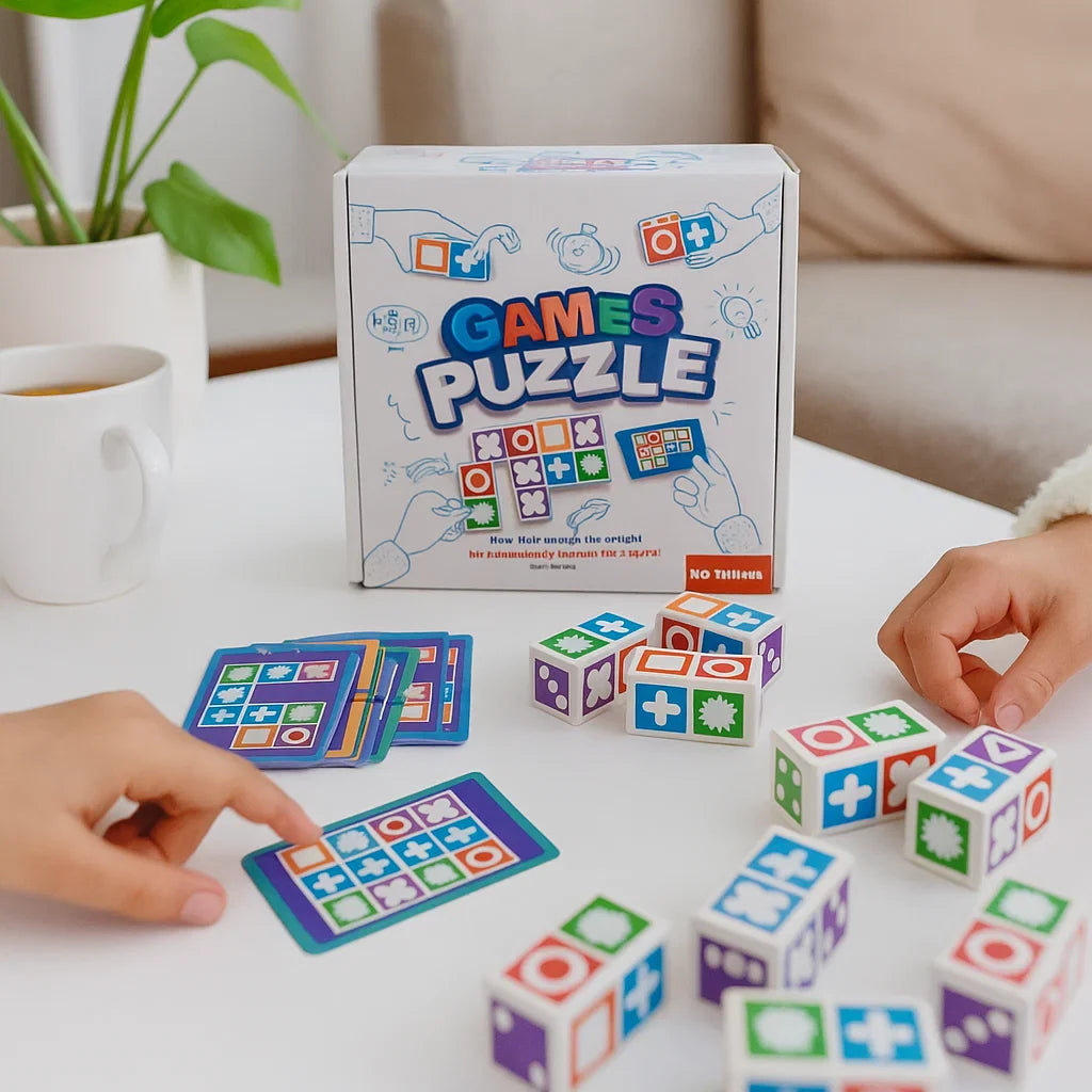 Fun and Brain Teasers – Together Without Screen Time