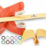 Practical snap fastener plier set for creative projects