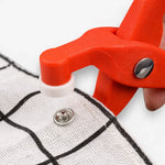 Practical snap fastener plier set for creative projects