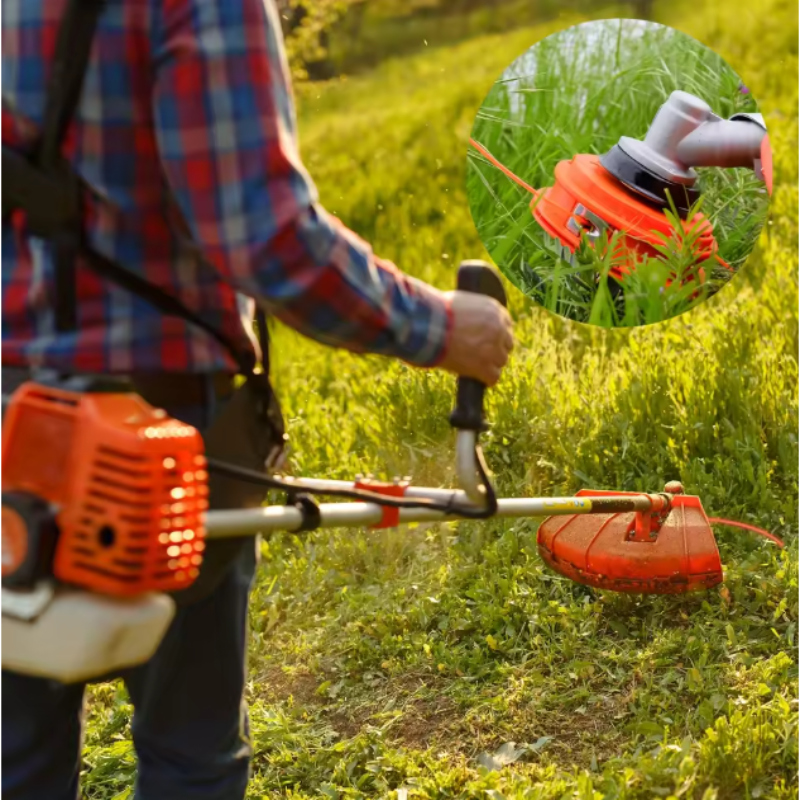 Efficient Trimmer Accessory for Effortless Weed and Grass Cutting