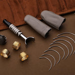 Versatile Leather Crafting Kit | 92 or 27 Pieces | Includes Durable Threads & Professional Tools