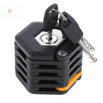 Practical Foldable Bike Lock – Compact Security with Drill Protection