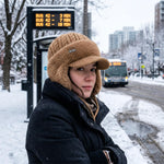 Elegante Damen Wintermütze mit kuscheligem Futter für kalte Tage