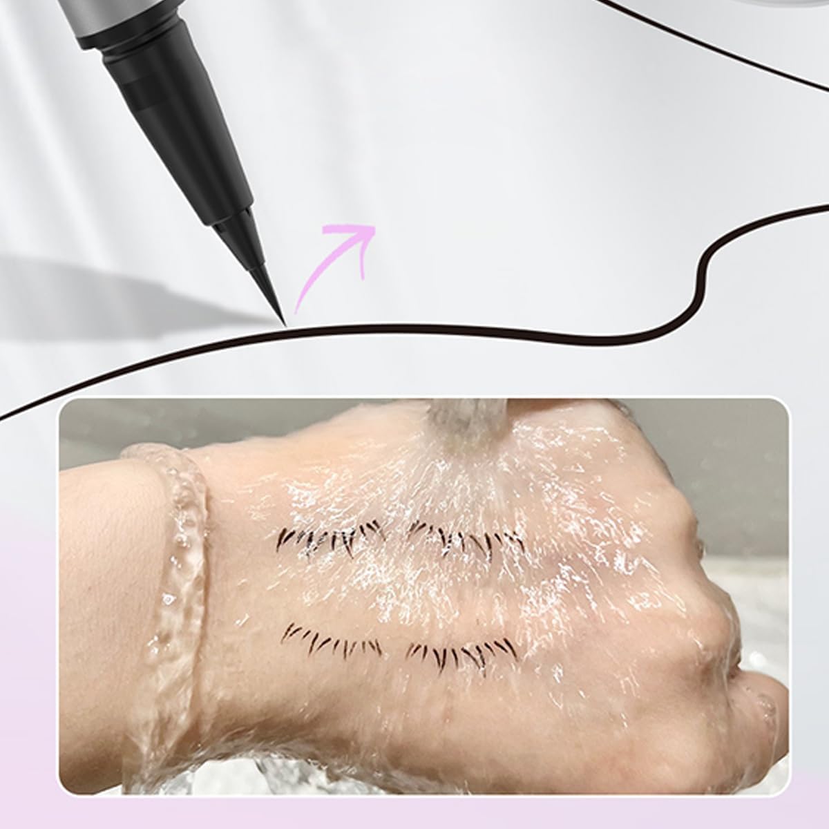 Symmetrischer Eyeliner – Schnelle und mühelose Anwendung