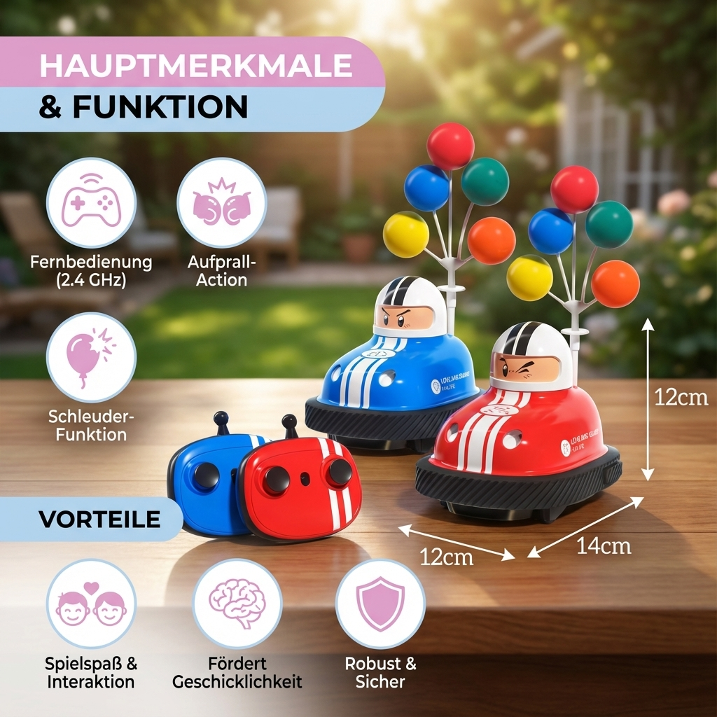 Spielautos mit Schleudermechanismus für Autoscooter