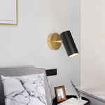 Elegante Zylindrische Wandleuchte – Moderne Leselampe mit 1 Licht