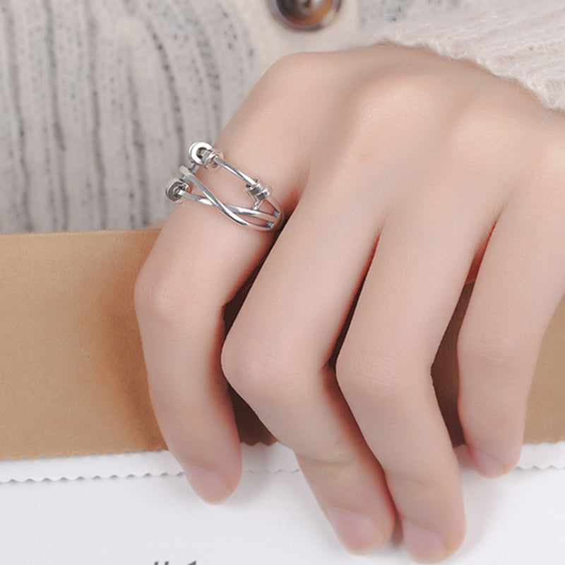 Beruhigender Fidget-Ring für mehr Gelassenheit