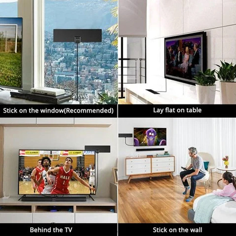 Digitale HDTV Antenne 4K – Verbesserte Version 2023