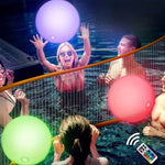 Light-Up Beach Ball with 16 Colors – Inflatable Fun for Nighttime Adventures