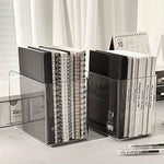 Bookend with clear arch design