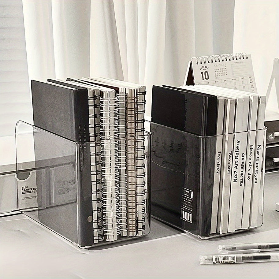 Bookend with clear arch design