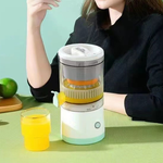 Cordless, portable high-performance juicer for fresh juices