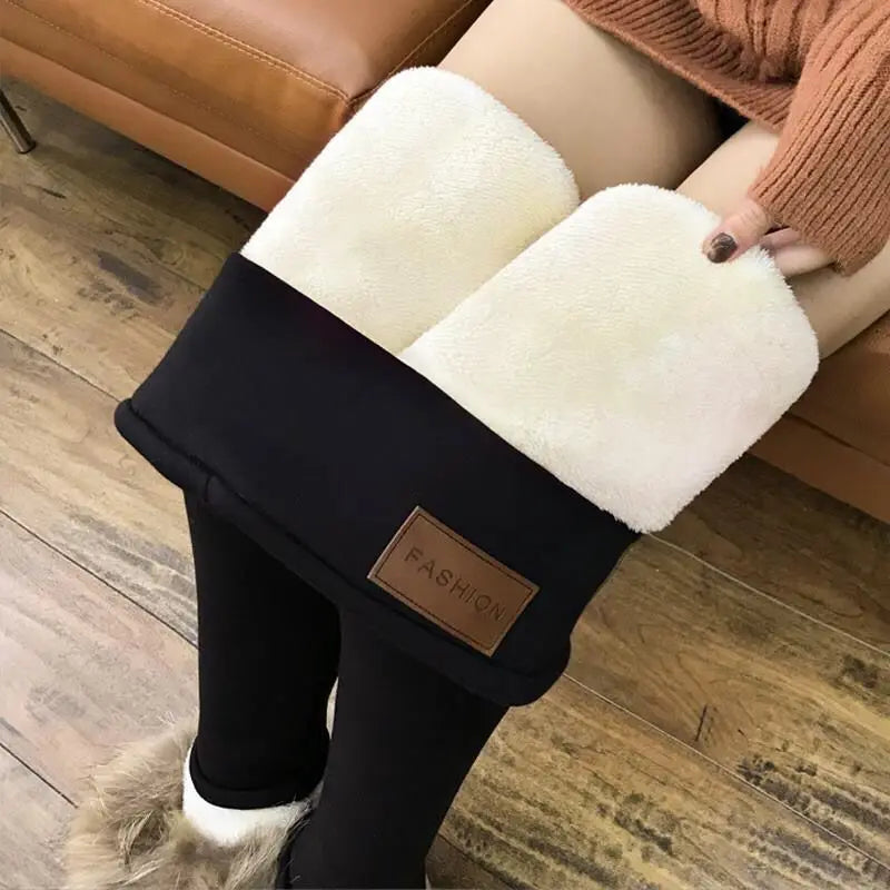 Women's Thermal Leggings | Luxurious Warmth & Body Shaping | High Waist with Butt Shaping