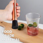 Stainless steel rod for crushed ice pops