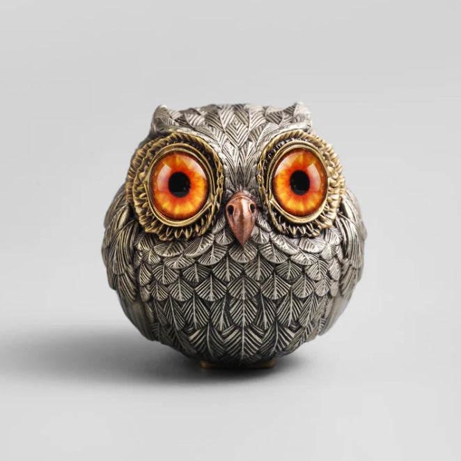 Decorative Owl Figurine Sculpture