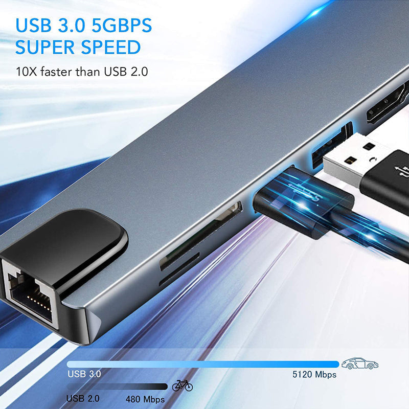 All-in-One Docking Station with 8 Ports | TechLink