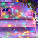 GlanzLicht Rechargeable LED String Lights | Warm White & Multicolored | 1–10 m Length | Perfect for Parties, Weddings & Indoor/Outdoor Decoration