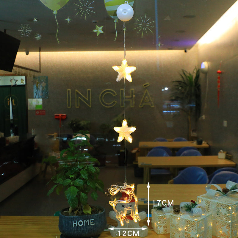 Christmas Window Lights with Suction Cup