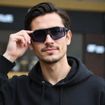 Aktive Herren-Sportbrille mit UV-Schutz - Robust und Stilvoll