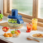 Electric Vegetable Chopper with 5-Blade Knife