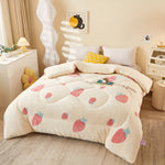 Schlafkomfort Decke Blütenzauber | Weich & Pflegeleicht | Elegantes Design