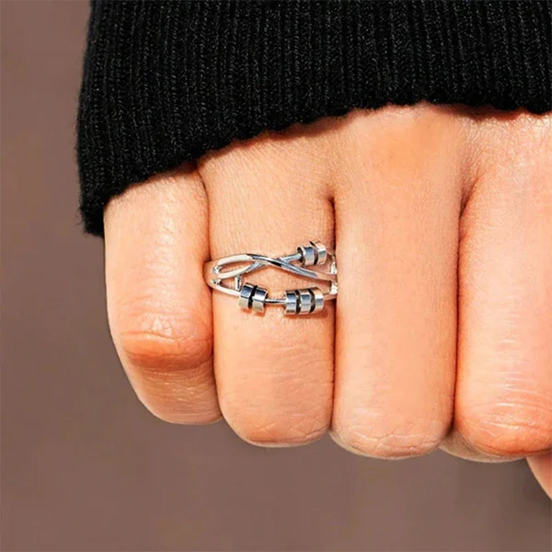 Stressabbauender Fidget-Ring gegen Angstzustände