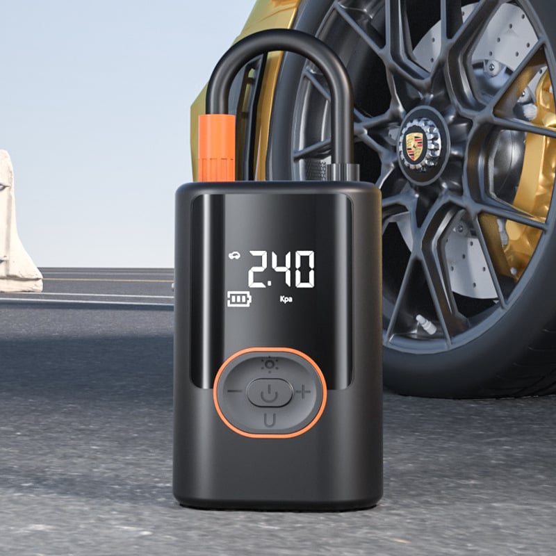 Portable Electric Air Compressor with Digital Display