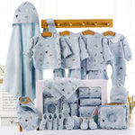 Elegantes Baumwollgeschenkset für die Kleinsten