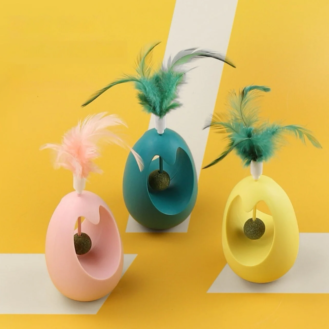 Interactive Catnip Toy for Healthy Activity