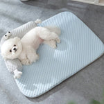 Breathable Cooling Pet Bed with Neck Support, Washable