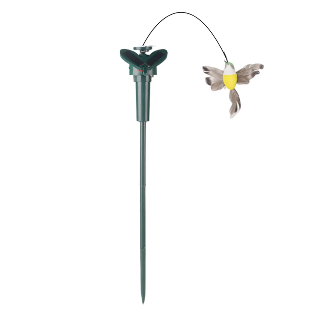 Solarbetriebene Gartenornamente mit lebhaften Bewegungen