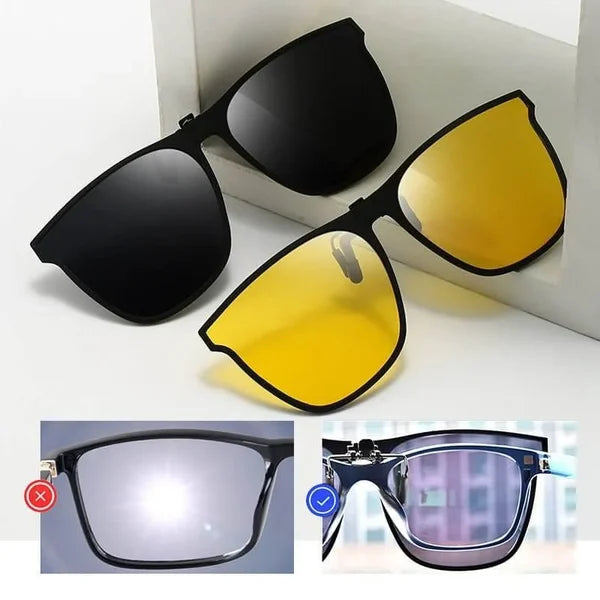 Clip-On Sunglasses with UV400 – Lightweight Polarized OogZeker for Glasses Wearers
